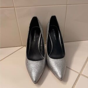 BCBGeneration Silver Women's Pump Heels